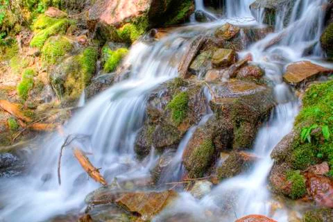 Rainier Waterfall Foto stock