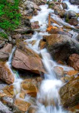 Rainier Waterfall Stock Photos