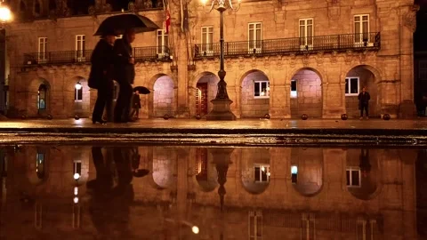 Raining 2 Video stock 253812442