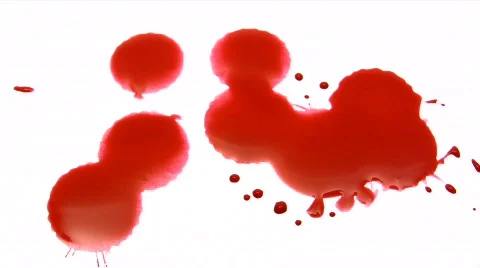 Raining Blood Stock Footage 511726