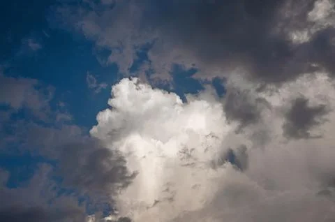 Raining cloud background Stock Photos
