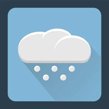 Raining Cloud Stock-Illustration