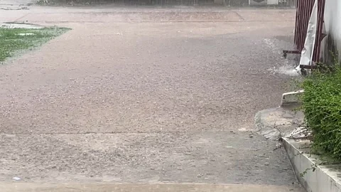 Raining day footage Stock Footage 241149606