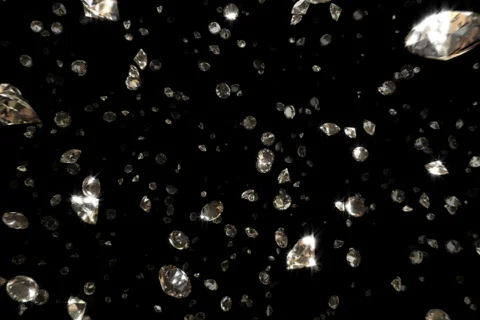 Raining Diamonds (Looking Up) Stock Footage 797185