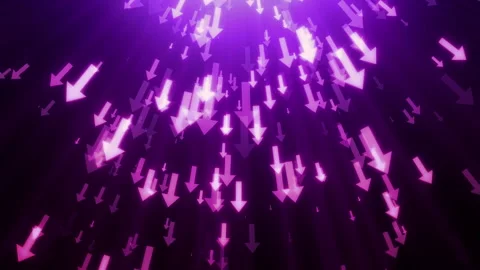 Raining Down Arrows Background Stock Footage 314098721