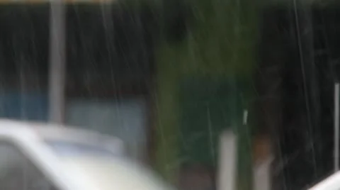 Raining Stock Footage 11864954