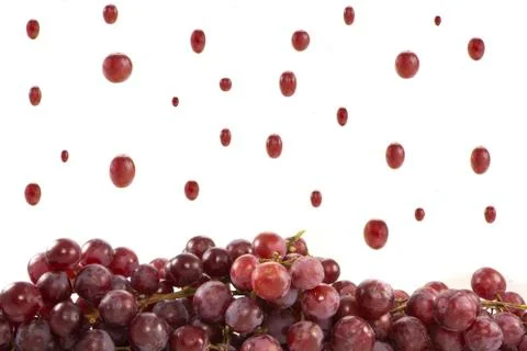 Raining grapes Stock Photos