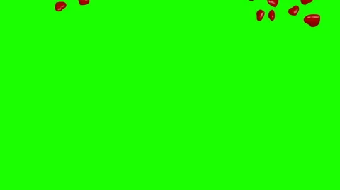 Raining Hearts Stock-Footage 58938052