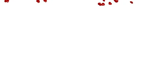 Raining Hearts 스톡 동영상 58938057