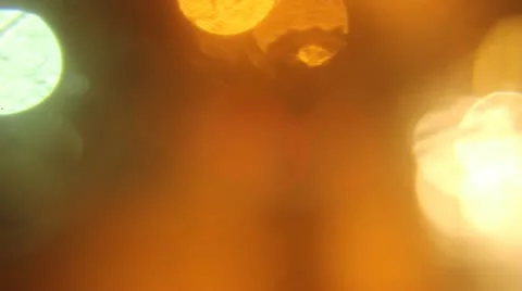 Raining at the night Stock Footage 12449941