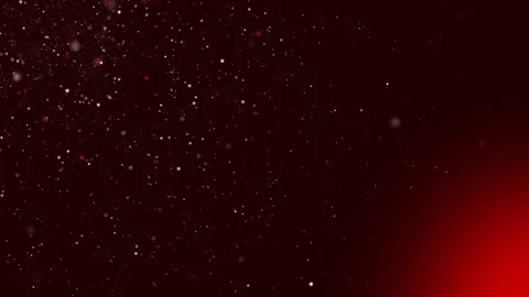 Raining Particles on Red Background Stock Footage 70203509