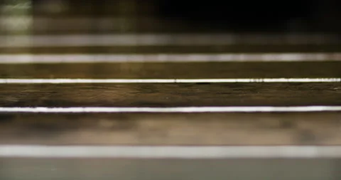 Raining on the patio. Stock Footage 132448799