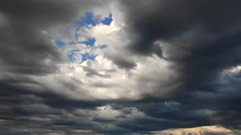 Raining season cloud Skyline Video stock 274414772