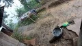 Raining season with hard rain in a small mountain village in Flores - Indonesia 4k or 4k+ Resolution
