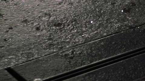 Raining in Singapore Slow Motion Stock Footage 150645450