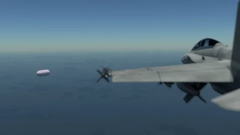 Raining UFO's Stock Footage 109454759