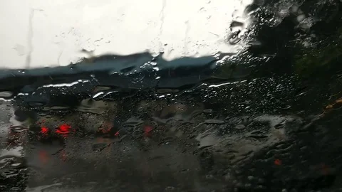 Rains in Mumbai Video stock 77128914