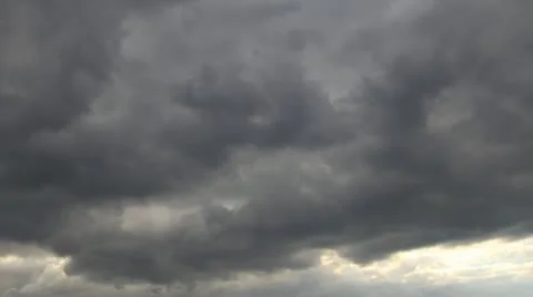 Rainstorm clouds Stock-Footage 10833388
