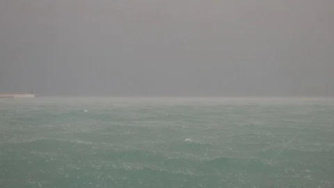 A rainstorm in Greece Stock Footage 89963839