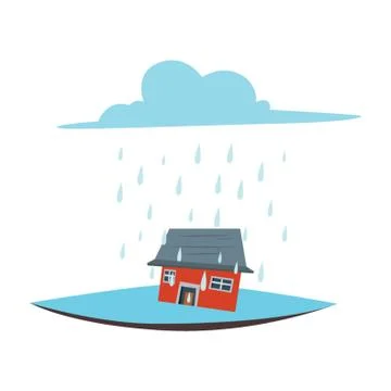Rainstorm Stock Illustration