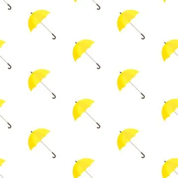 Rainwater Umbrella. Seamless pattern. Stock Illustration