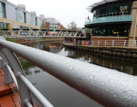 Rainy Barrier Stock Photos
