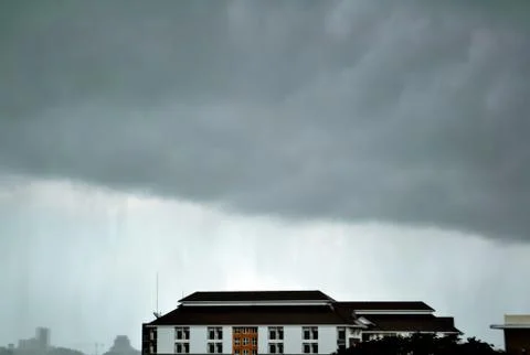Rainy cloud Stock Photos