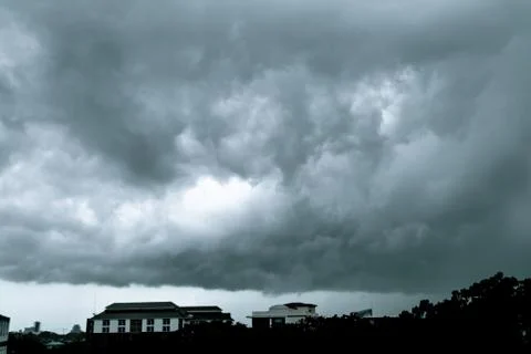 Rainy cloud Foto stock