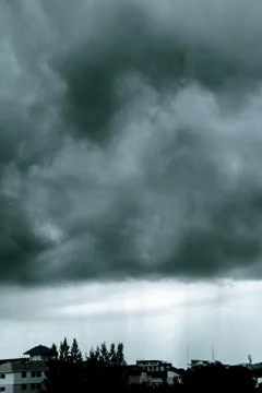 Rainy cloud Stock Photos