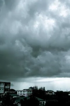 Rainy cloud Stock Photos