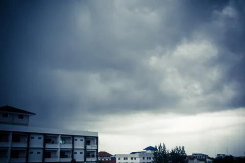 Rainy cloud Stock Photos