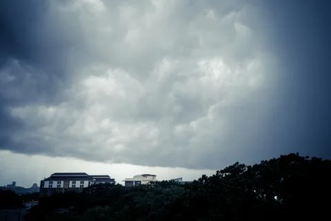 Rainy cloud Stock Photos