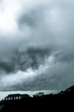 Rainy cloud Stock Photos