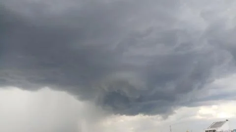 Rainy cloud Foto stock