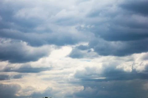 Rainy cloud texture. Sky only Stock Photos