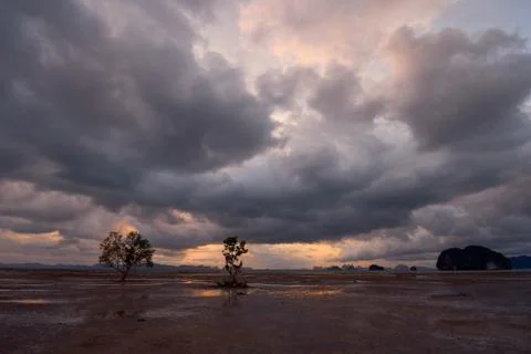 Rainy Clouds Stock Photos