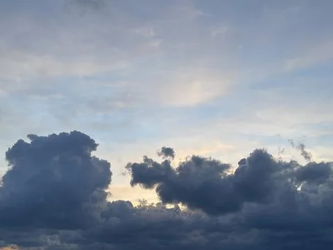 Rainy clouds 스톡 사진