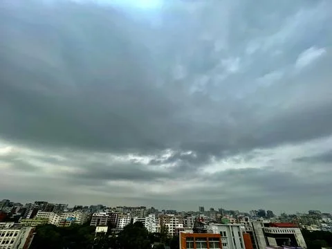 Rainy clouds Stock Photos