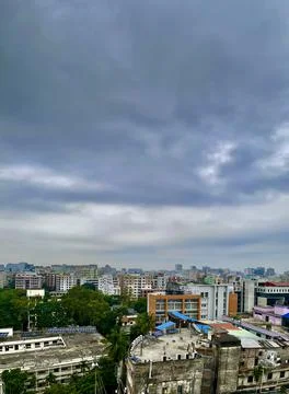 Rainy clouds Stock Photos