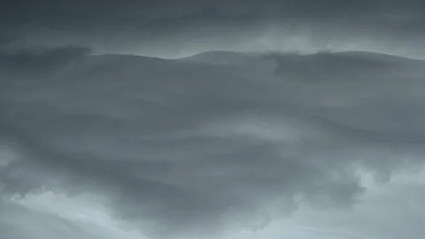 The rainy clouds stream in the sky. time lapse Video stock 136128888