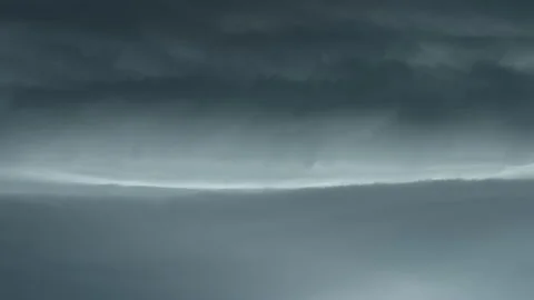 The rainy clouds stream in the sky. time lapse Stock Footage 136129027