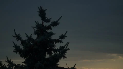 RAINY CLOUDS TIME LAPSE EVENING ProRes-422 4KUHD 25 HQ Stock Footage 157234575