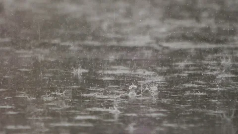 Rainy day in the city Stock-Footage 93047533