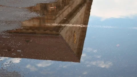 Rainy day in the City Stock Footage 270990845