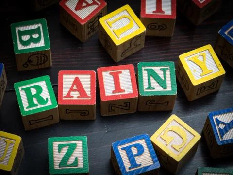 Rainy day concept Stock-Fotos