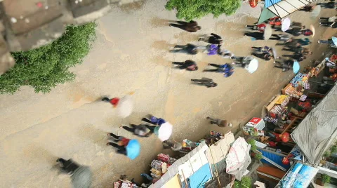 Rainy day Stock Footage 694569