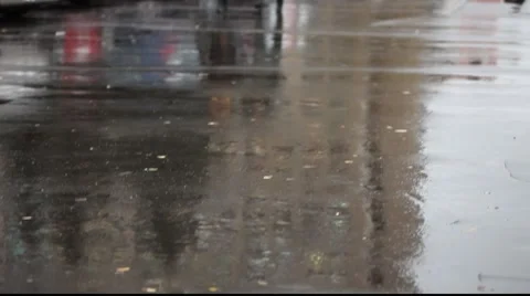 Rainy  day Stock Footage 902036