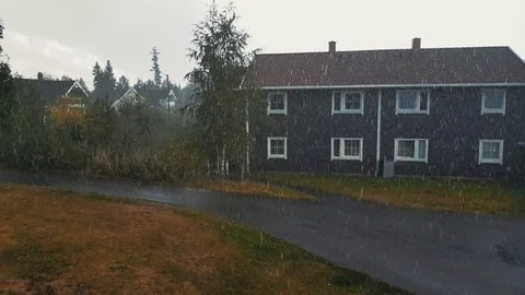 Rainy day Video stock 104323239