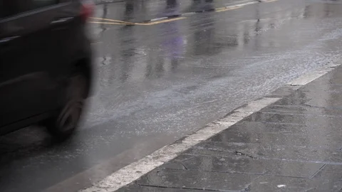 Rainy Day Stock Footage 123241073