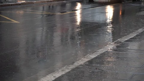 Rainy Day Stock Footage 123241091
